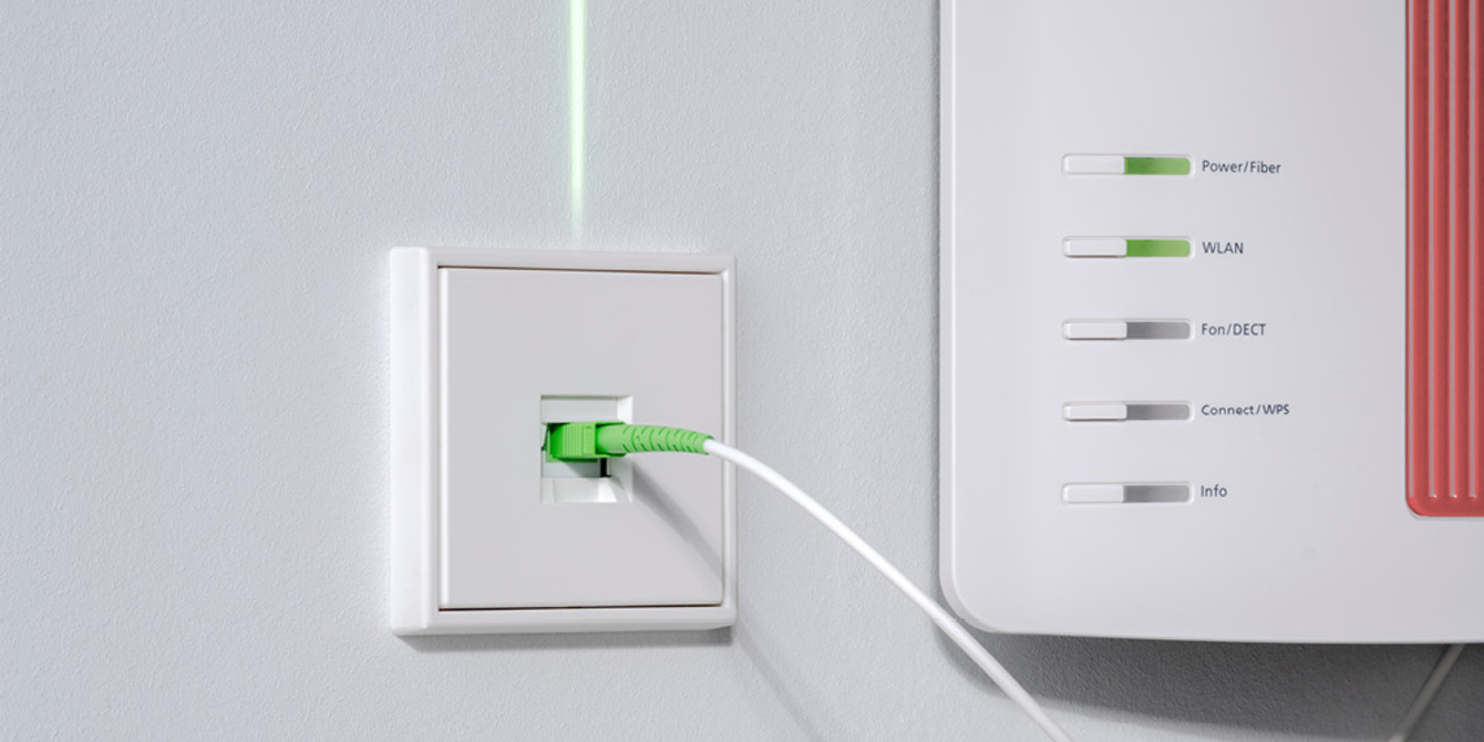 Die neuen Glasfaser-Anschlussdosen bei Elektro Petrat / Dominic Petrat e.K. in Obertshausen